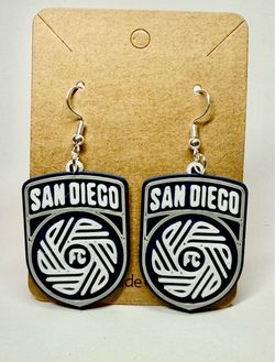 San Diego FC earrings