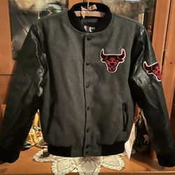 Leather Chicago Bulls Jacket