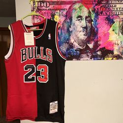 Jordan Half & Half Chicago Jersey