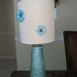 Teal Lamp