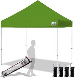 Eurmax Standard 10x10 Canopy Outdoor portable tent Green New