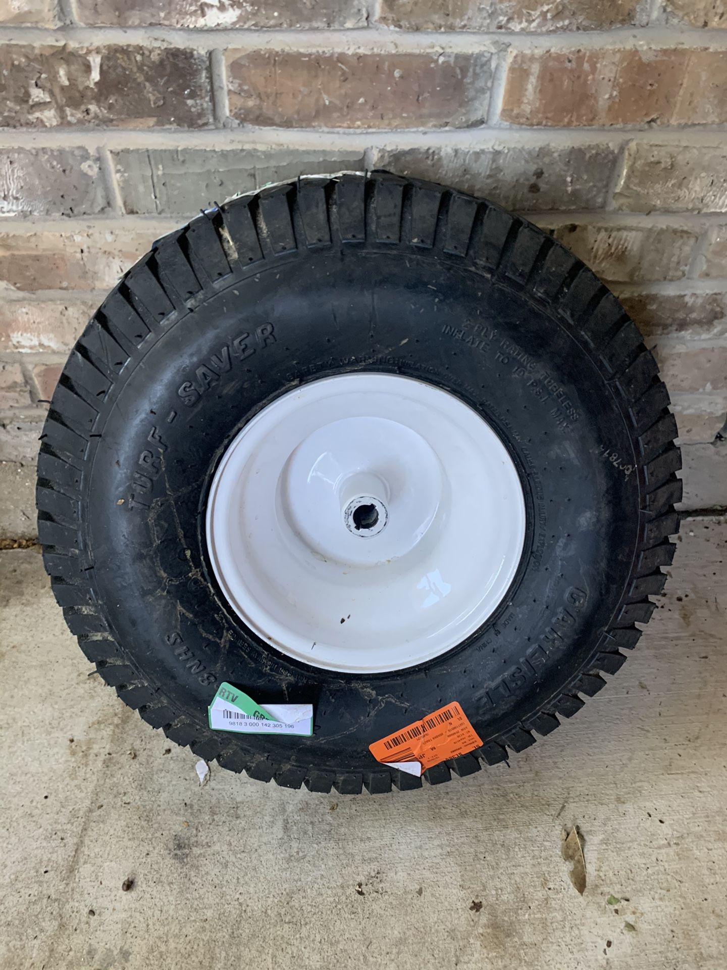 20 in. x 8 in. Rear Tractor Wheel for John Deere, Ariens, Husquvarna and Poulan Pro Lawn and Garden