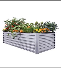 New Other YITAHOME 8’ x 4’ x 2’ Large Raised Galvanized Metal Planter/Garden Bed