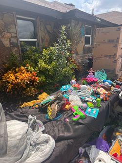Clothes, Toys, Adult diapers everthing for $70