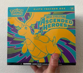 Pokémon TCG: Mega Evolution Ascended Heroes Elite Trainer Box NEW/SEALED
