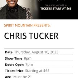 Chris Tucker ticket