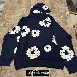 Denim Tears Hoodie ‘Navy’