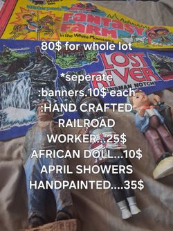 Asorted vintage items