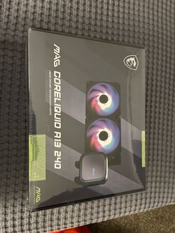 AIO MSI liquid cooling