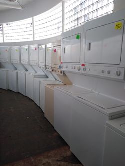 27 in stackables washer/dryer in excellent conditions with 4 months warranty from$299 & up‼️