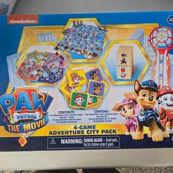 Paw Patrol 4-Game Adventure City Pack