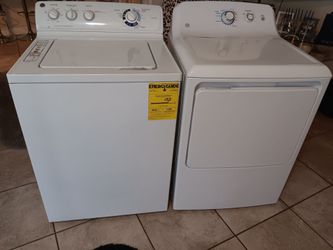GE washer and dryer