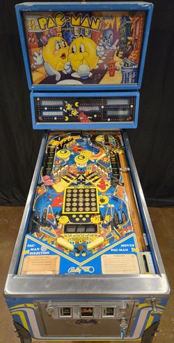 Refurbished Mr & Mrs Pac-Man Pinball Machine (Bally) 1982
