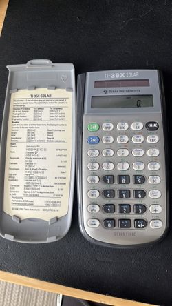 Calculator TI-36 Solar