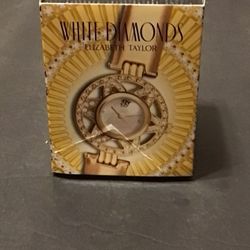 NIB White Diamonds By Elizabeth Taylor Watch