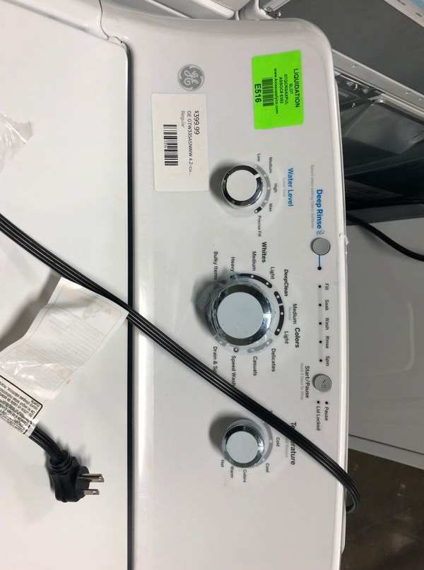 Brand New GE Washer with Agitator (ModelGTW335ASNWW) QI for Sale in