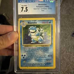 Blastoise - Base - 7.5 CGC