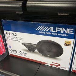 Alpine R-s69.2 On Sale Today For The Low! 