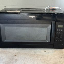 Black Above Range Microwave 