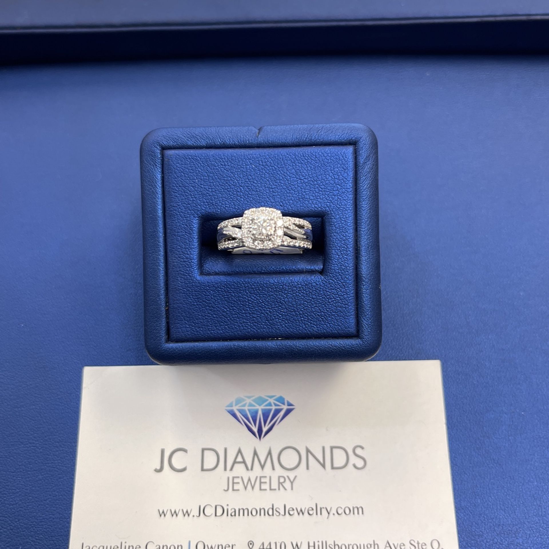 Ring Wedding 14k Diamonds