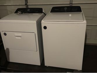 Whirlpool washer and dryer set