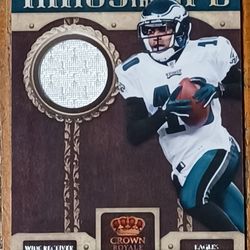 DeSean Jackson 2011 Crown Royale 24/299 Philadelphia Eagles Jersey Patch