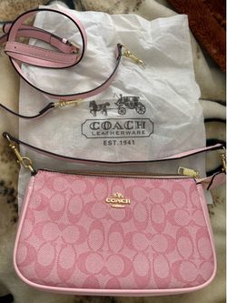 Pink nolita 19 coach purse