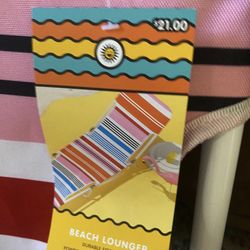 Brand Lay Down Beach Chair 