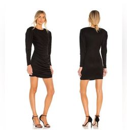 NWT ANINE BING Alaia ruched mini dress