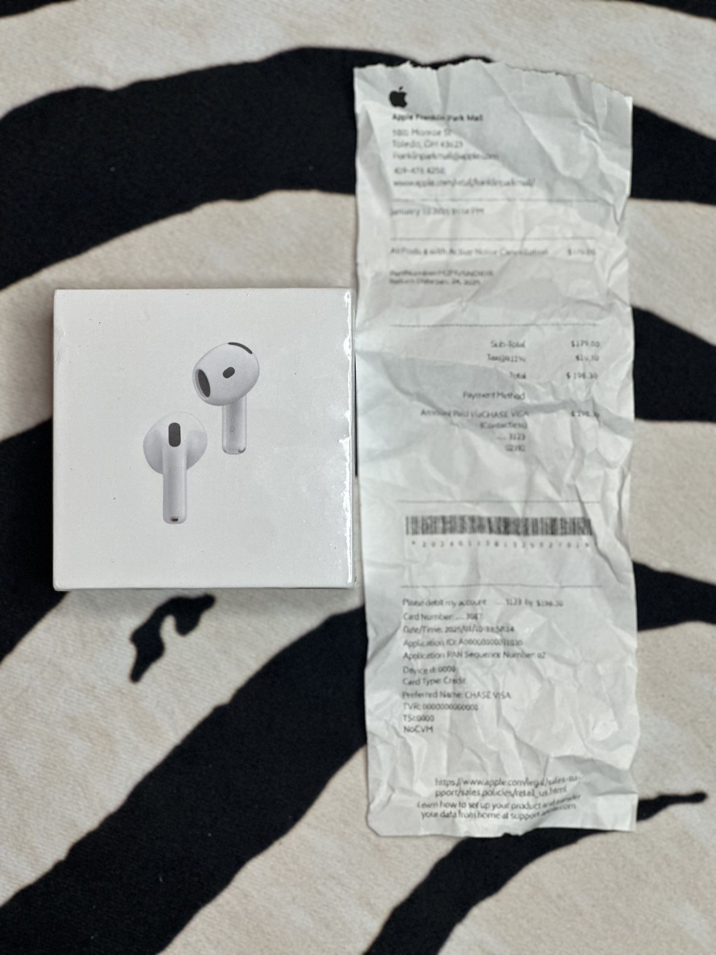 AirPods 4 ANC With Receipt