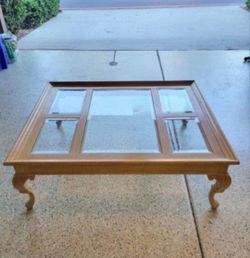 White oak coffee table