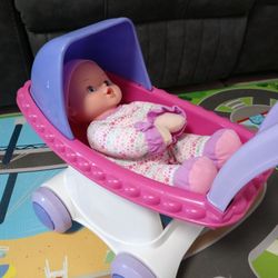 Stroller And Baby
