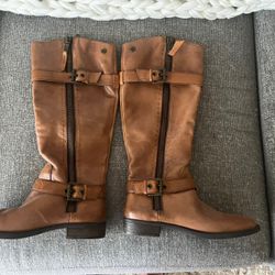 Brown Genuine Leather Boots