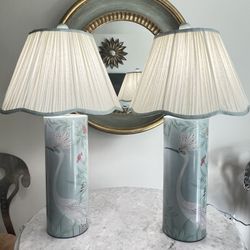 Vintage Pair of Table Lamps 