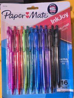NEW Paper Mate InkJoy Pens 16 Pack Assorted Colors