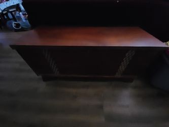 Wooden chest