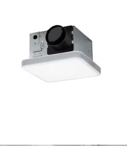HOMEWERKS 110 CFM LED Ceiling Mounted Bathroom Exhaust Fan with Alexa Voice Assistant and Bluetooth Speakers