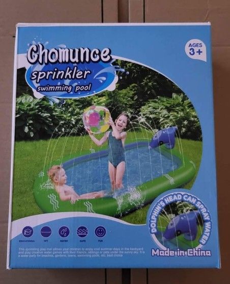Kids Inflatable Sprinkler Pool