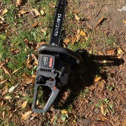 Clean Craftsman Chainsaw Needs Fuel Line 