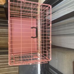 Small - Med Size Pink Dog Crate