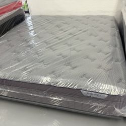 KING SIZE PURPLE LUXE REJUVENATE PLUS MATTRESS & BOX SPRINGS BED SET