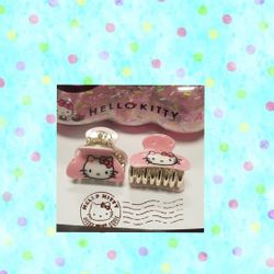  2/$20 Hello Kitty Hair Clip Set
