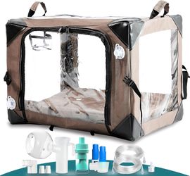 Pet Oxygen Cage for Cats and Dogs to Obtain Oxygen/Nebulizing Care #2948T R1
