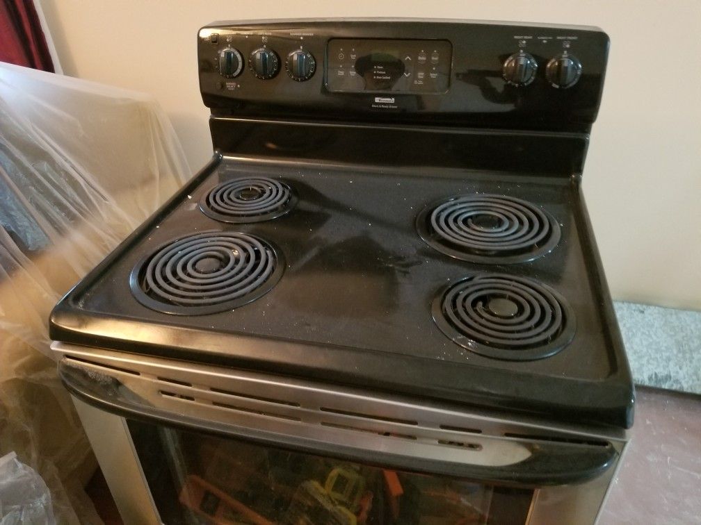 Stainless steel electric stove