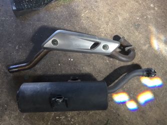 Suzuki 250 Z exhaust