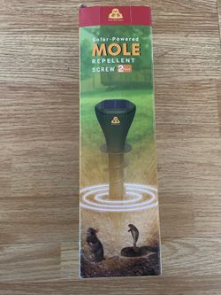 Brand New Mole repellent screw 2packs