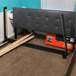 King Size Bed Frame Without Mattress 