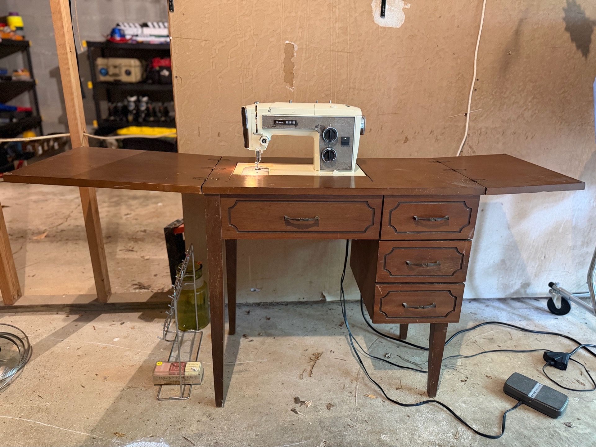 FREE Sewing Machine & Table