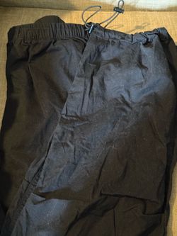 Boys Black Drawstring Pants – Size 8/10