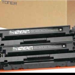 2PK CF410A Black Toner for HP 410A Color LaserJet Pro M452dw MFP M477fdw Printer